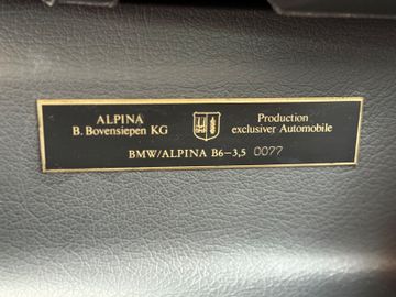 صورة مصغرة 15 لـ 1986 Alpina B6
